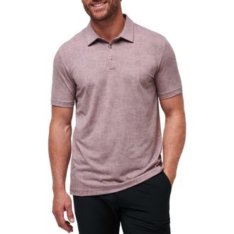 Travis Mathew New Destination Floral Golf Polo in Elderberry at Nordstrom Rack, Size Small