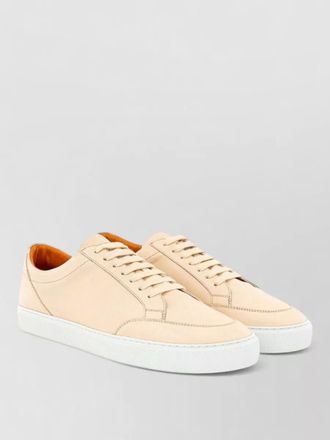 Burberry leather low-top sneakers