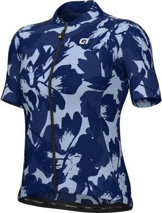 Al&eacute; Pragma Flower S/S Jersey Velotrikot f&uuml;r Damen | blau