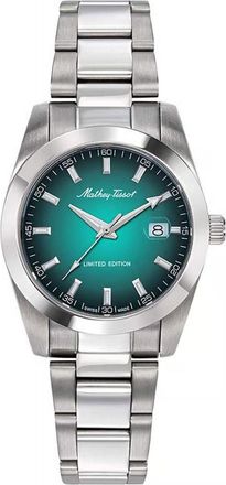 Mathey-Tissot Mathey-Tissot Womens Mathy Sunray Green Dial Watch