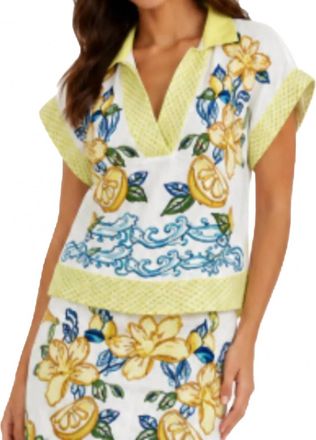 THML Clothing Womens Santorini Top In White