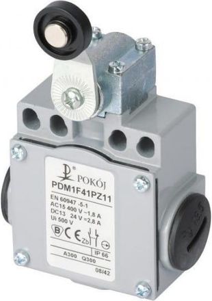 OEM Interruptor De L&iacute;mite 1r 1z Palanca De Acci&oacute;n R&aacute;pida Con Rodillo De Pl&aacute;stico &Oslash;18 Pdm1f41pz11 A37-5670