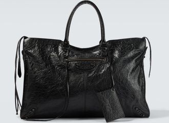 Balenciaga Le City leather duffel bag