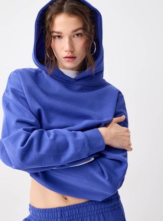 Twik Womens Oversized French terry hoodie
