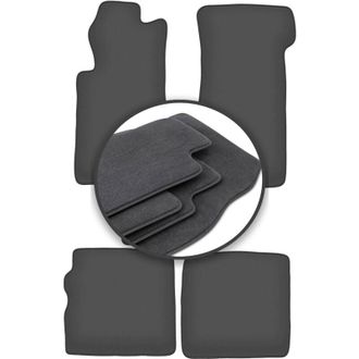 OEM Alfombrillas Premium Para Mercedes Sl R107 Delanteras Largas (1971-1989)