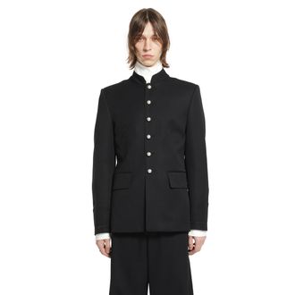 Ann Demeulemeester Martin Straight Diplomatic Jacket