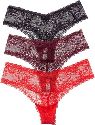 Cosabella 3Pk Trenta Lowrider Thong