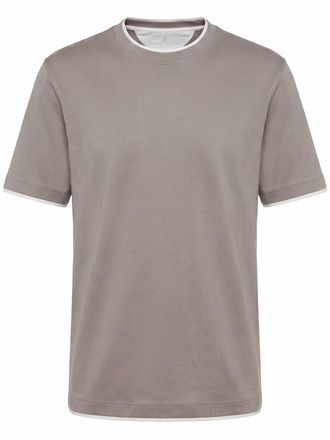 Brunello Cucinelli T-Shirt With Faux-Layering