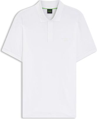 BOSS Porsche x polo shirt in mercerized cotton