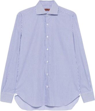 Barba Hombre, Camisas, Azul, Talla: 3XL