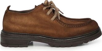 Giuliano Galiano Veterschoenen - Heren - Veterschoenen - Bruin - 45 EU - Su&egrave;de - Schoenen