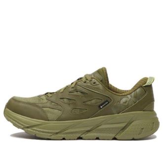 Hoka One One Clifton L Gore Tex Avocado Green Moss 1129972-AGMS