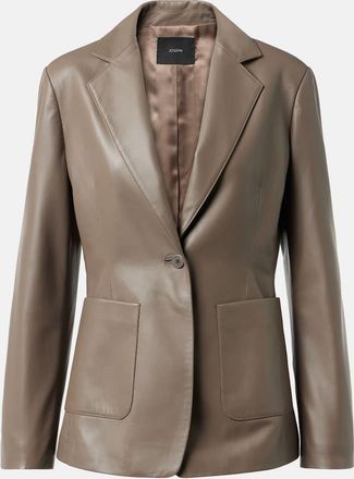 Joseph Blazer monopetto in pelle
