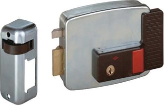 Hisense Cisa Cerradura Electrogalvanizada De Doble Entrada Acero 12v
