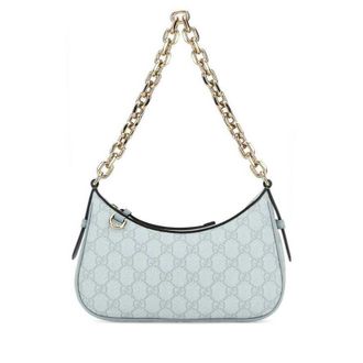 Gucci Printed Canvas Gg Emblem Shoulder Bag Artbludkabartb Borse A Mano