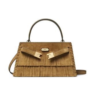 Tory Burch Dames, Tassen, Bruin, Maat: ONE Size Su&egrave;de