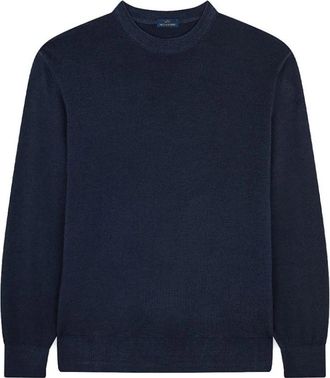 Paul & Shark Rondgebreide kleding - Heren - Ronde hals truien - Blauw - XL - Wol - Truien & Vesten