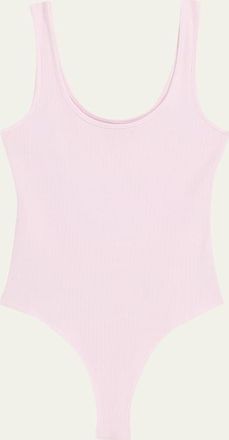 L'agence Nica Scoop-Neck Tank Bodysuit