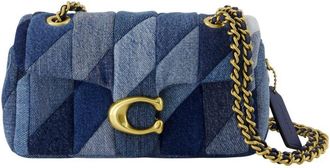 Coach Patchwork Denim Tabby Shoulder Bag 20