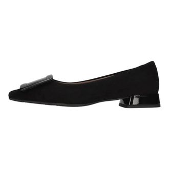 Evaluna Ballerina in camoscio - - Shoes - Donna - Nero - 35 1/2 EU
