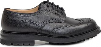 Churchs Mc Pherson LW Derby - Heren - Veterschoenen - Zwart - 41 EU - Katoen - Schoenen
