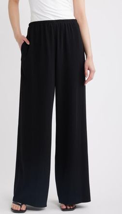 Theory Admiral Pull-On Pants in Black - 001 at Nordstrom, Size X-Small