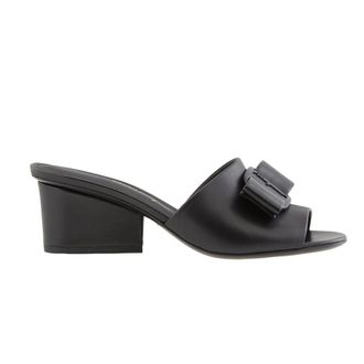 Ferragamo Ladies Black Sandals, US Size 6