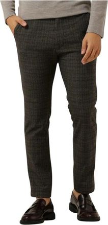 Drykorn Krew_2 Broek - Heren - Slim Fit Broeken - Zwart - W30 L34 - Katoen - Broeken