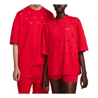 Nike x Jacquemus Swoosh T-shirt Asia Sizing Red FJ3478-657