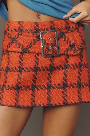 Mother The Lockstep Mini Skirt