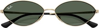 Ray-Ban Kai Zonnebril - Dames - Zonnebrillen - Geel - 59 MM - Accessoires