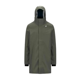 K-Way Marlyn Bonded Mid Jacket - Coats - Hombre - Verde - 2XL