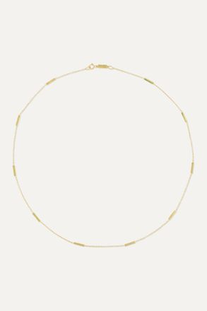 Jennifer Meyer Bar-by-the-inch 18-karat Gold Necklace - Oro