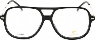 Carrera Rectangle Full Rim Eyeglasses - Black