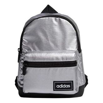 adidas (WMNS) adidas Classic Metallic Backpack Extra Small Silver FM4334