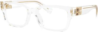 Miu Miu Optisch Montuur - Dames - Brillen - Grijs - 51 MM - Accessoires