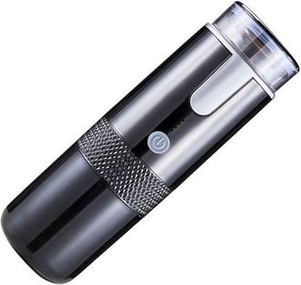 OEM Cafetera El&eacute;ctrica Port&aacute;til - Mini Cafetera De 160 Ml - Negra - Para Caf&eacute; Molido - Dep&oacute;sito De Agua Negro Extra&iacute;ble