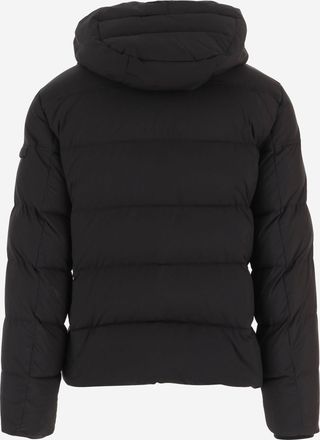 Moorer Mens Jacket Brett Technical Fabric Black External: Polyester