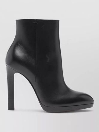 Christian Louboutin leather platform stiletto boots