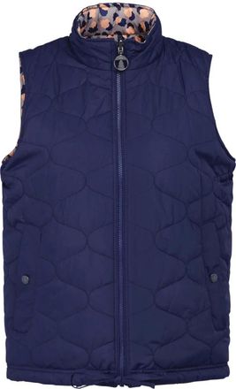 Barbour Omkeerbaar Gewatteerd Gilet Vest Navy - Dames - Bodywarmers - Blauw - XS - Polyester - Jassen