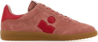 Isabel Marant Dark Pink Low Top Sneakers