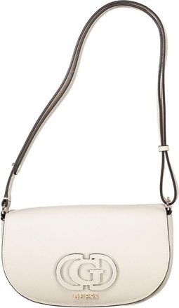 Guess Bianco Polyurethane Women Womens Handbag