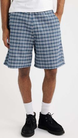 Carhartt Work in Progress Kander Plaid Cotton Shorts in Kander Check at Nordstrom, Size X-Large