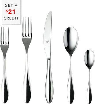 Mepra 20Pc Flatware Set With $21 Credit