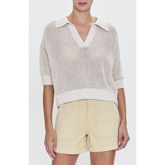 Pistola Denim Emma Open Stitch Sweater in Dove Marl at Nordstrom Rack, Size X-Large