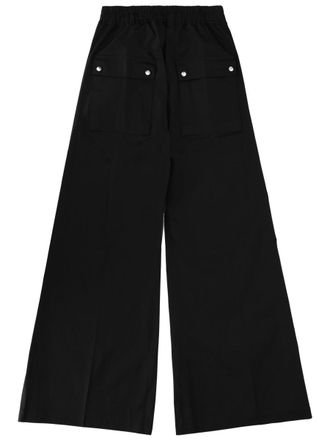 Rick Owens Cotton Trousers - Black