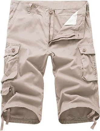 Generic Cargo Trousers Mens Baggy Stretch: Casual Trousers Mens Long Breathable Fabric Trousers Zip Off Climbing Trousers Wide Leg Trekking Trousers Plain Out
