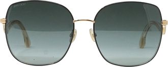 Jimmy Choo London Womens Mamie RHL Gold Sunglasses - One Size