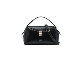Aldo Ligohan Shoulder Womens Handbags Black/Black, Polyurethane
