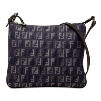 Fendi Pre-owned Fendi Zucchino Denim Crossbody Ladies JODCVVN65Y2STZ7V